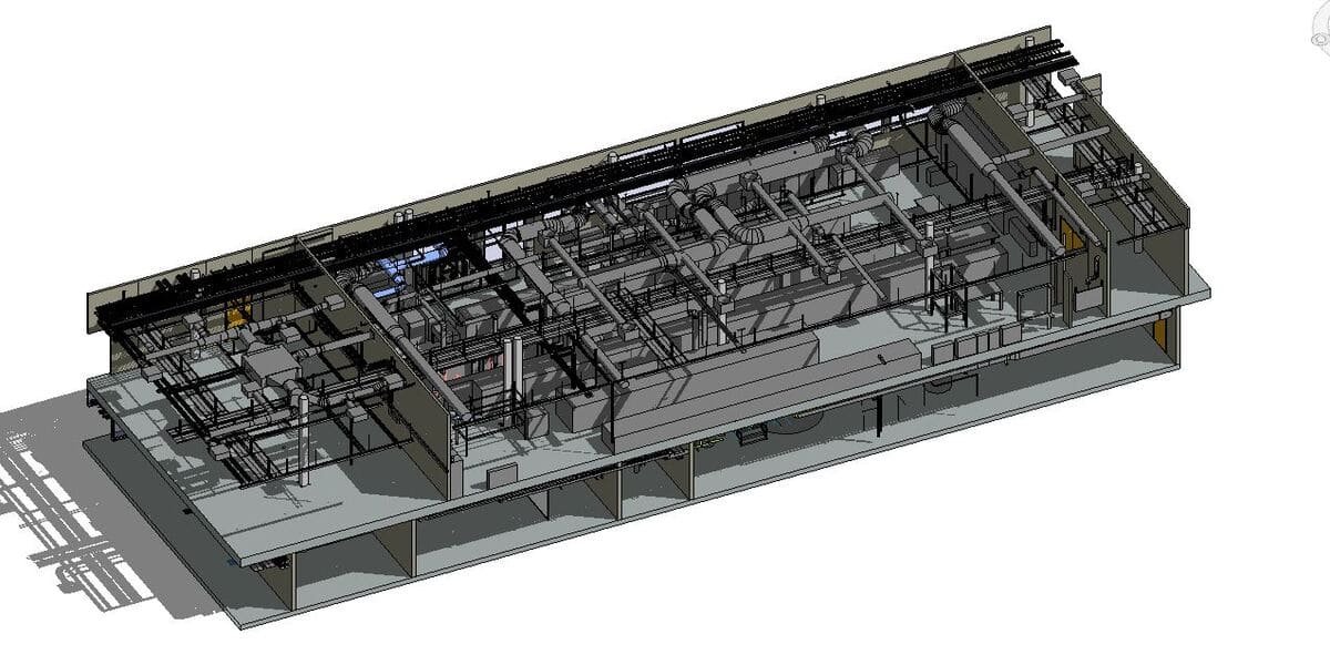 Synthèse BIM multi-métiers et détection de clashs projet tertiaire